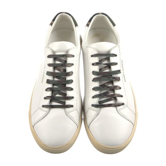 ❤️Saint Laurent Leather Sneakers❤️ - Picture 3 of 5